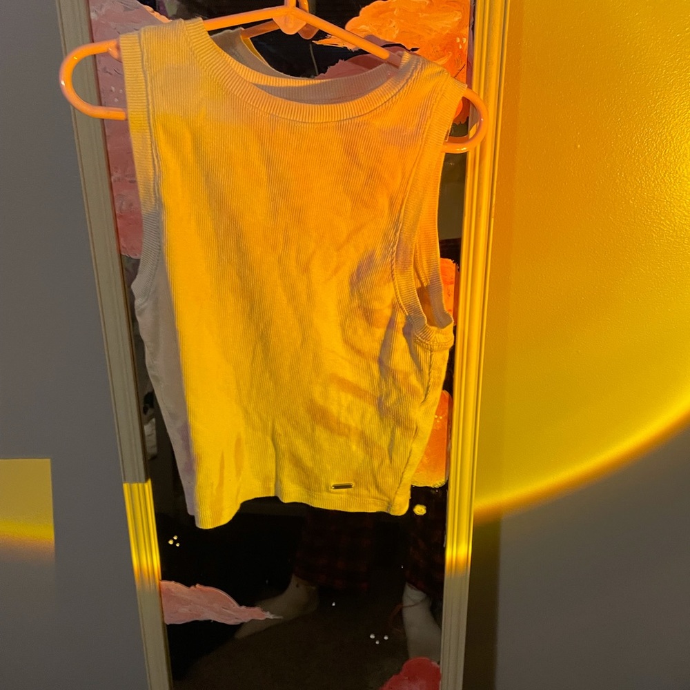 Purple and yellow tank top kids